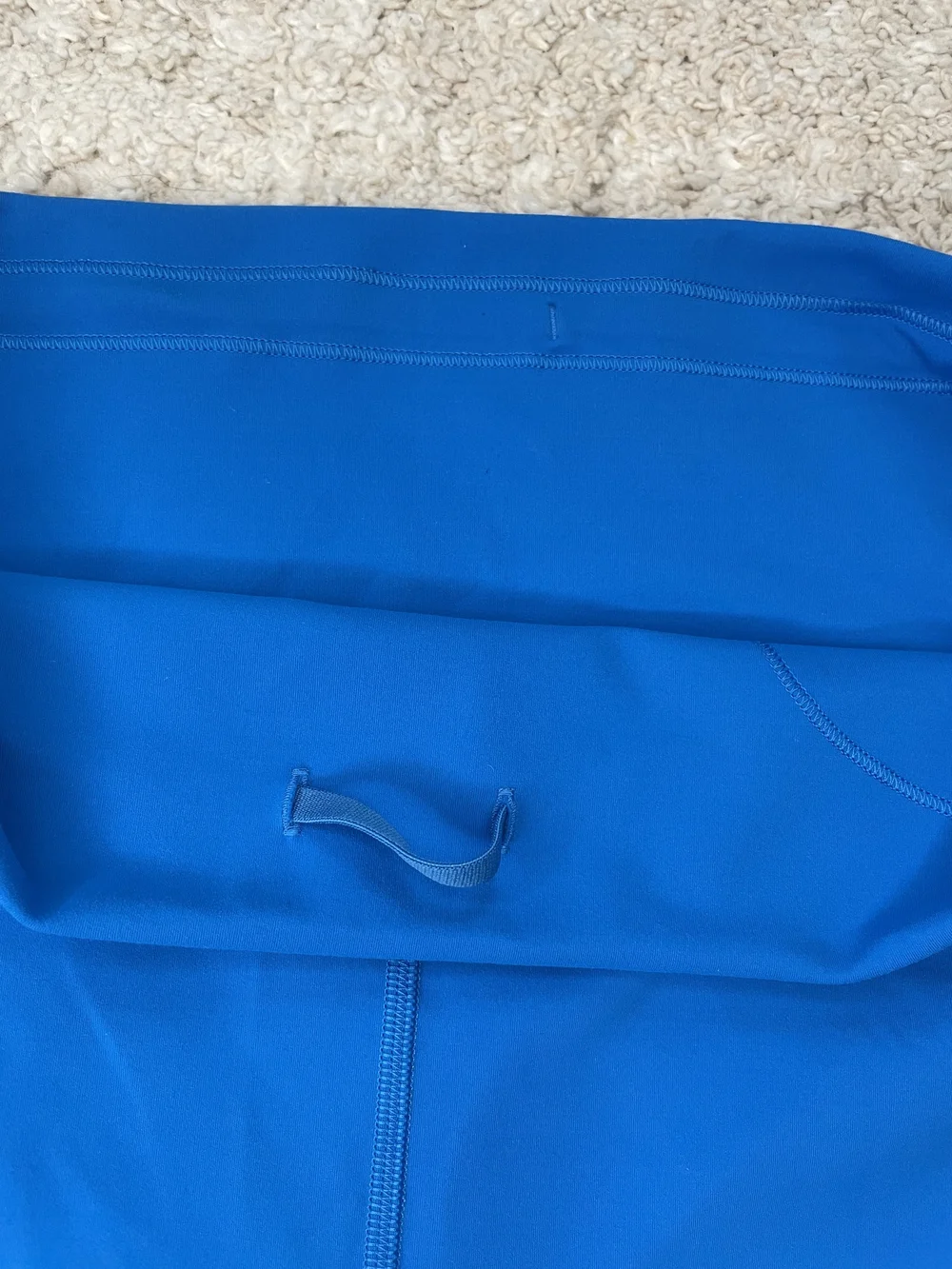 Lululemon Athletica Bright Blue High-Rise Bike Shorts Size 10
